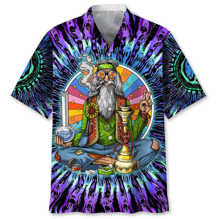 Hippie Peace Hawaiian Shirt