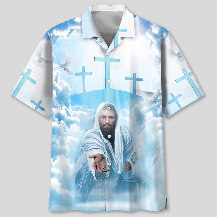 Christian Cross Jesus Hawaiian Shirt
