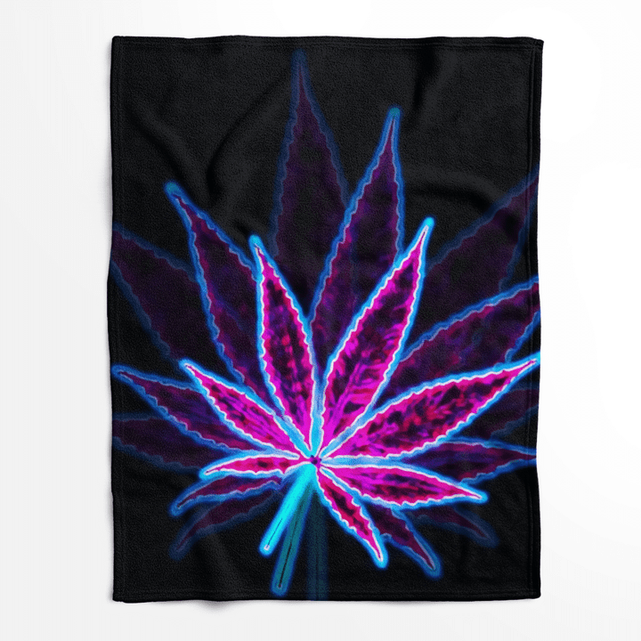 Purple Leaf blanket