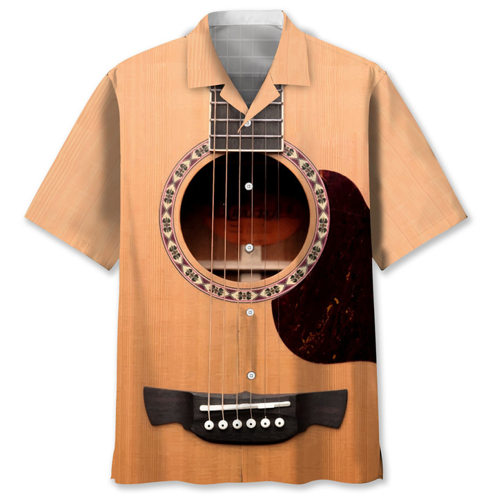 guitar hawaii shirt