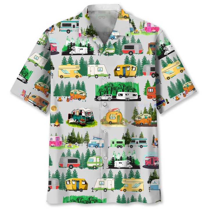 Camping Lovers Hawaii Shirt