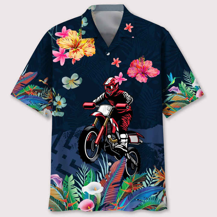 motocross love tropical hawaii shirt