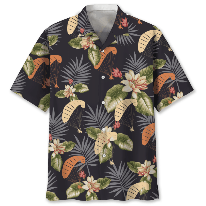 Paragliding Tropical Hawaiian Shirt