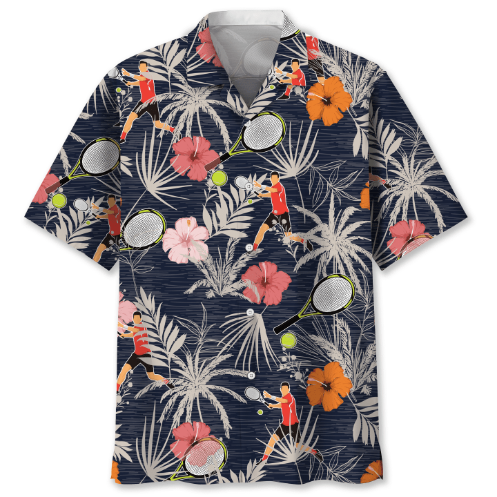 Tennis Nature Hawaiian Shirt