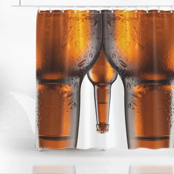 BEER SHOWER CURTAIN