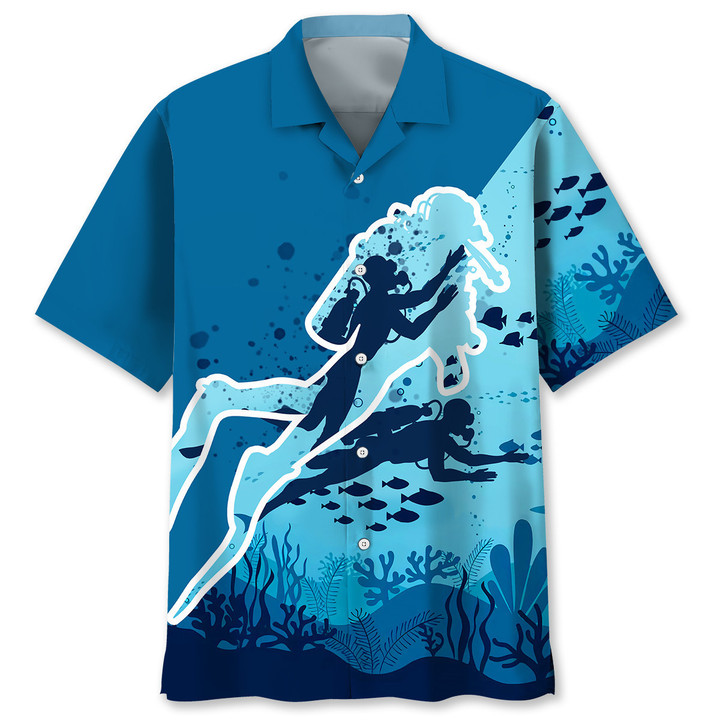 scuba diving hawaii shirt