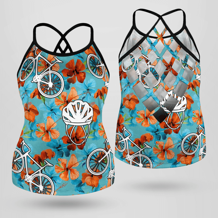 Cycling Flower Nature Tank Top