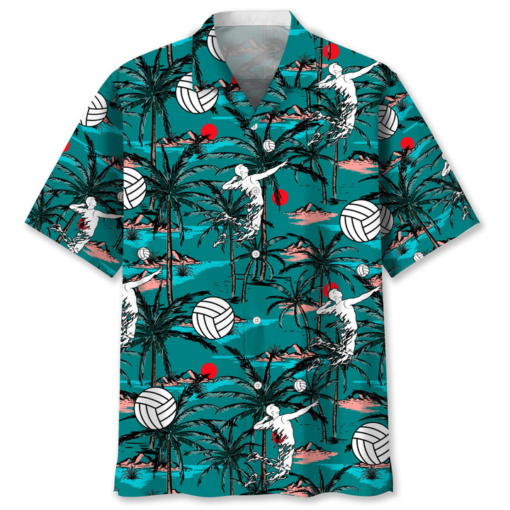 Volleyball Vintage Hawaiian Shirt