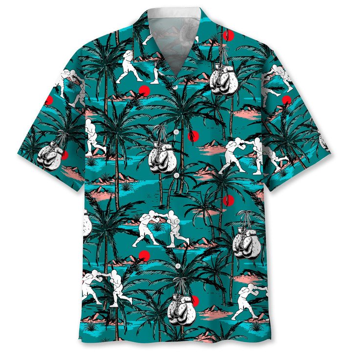 Boxing Vintage Hawaiian Shirt