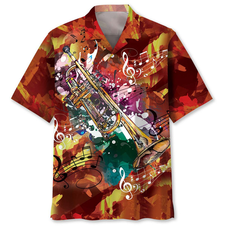 Trumpet Hawaiian Shirt K