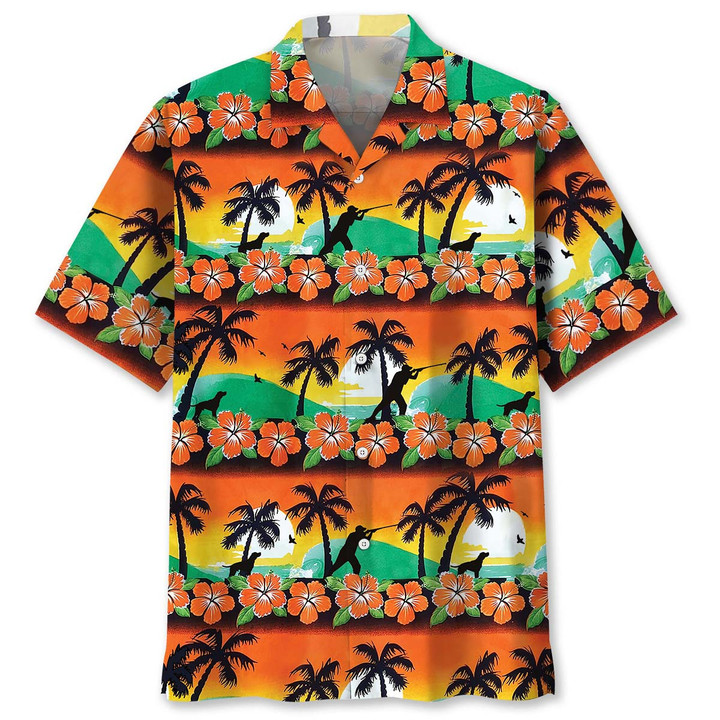 Tropical Hunting Hawaiian Shirt Q