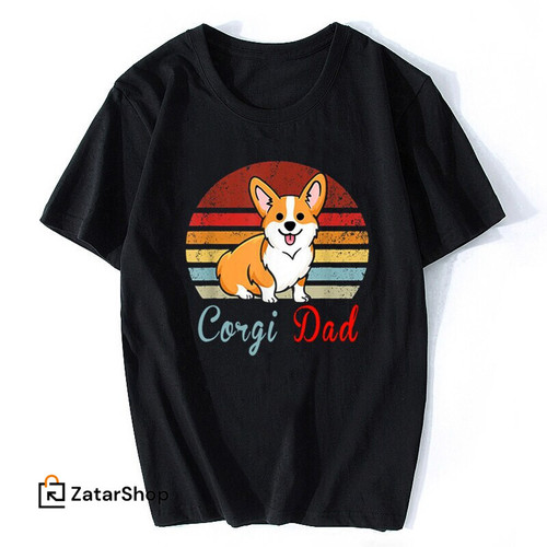 Corgi Dog Love-R Dad Mom Boy Girl Funny TShirt