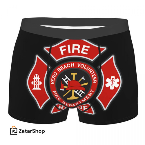 Firefighter Boxers Shorts Underpants