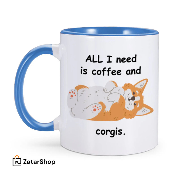 Cute Corgi Ceramics Mug