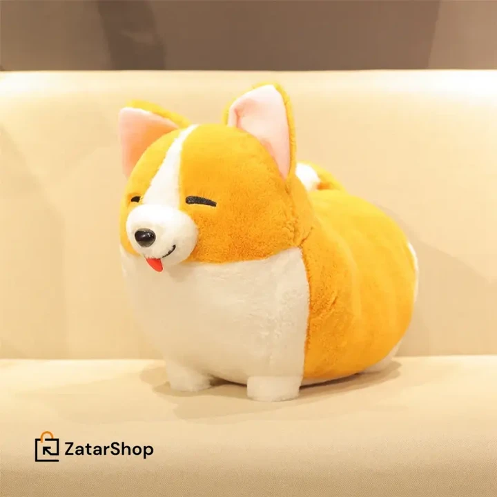 38/45/60cm Lovely Corgi Dog Plush Toy Stuffed Soft Animal Cartoon Pillow Cute Christmas Gift for Kids Kawaii Valentine Present