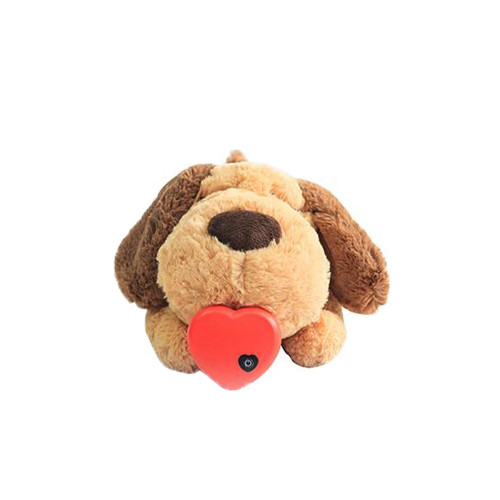 Dog Behavior Training Toy with Fluffy Heartbeat