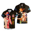 Portgas D. Ace Hawaiian Shirts Custom Anime Clothes NTT1503