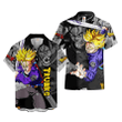 Trunks Super Saiyan Hawaiian Shirts Custom Manga Anime Clothes NTT1503