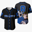 Blue Lock Meguru Bachira Baseball Jersey Shirts Custom Anime Merch HA1201
