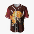 Zenitsu Baseball Jersey Shirts Custom Kimetsu Anime For Fans