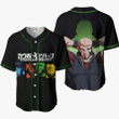 Cowboy Bebop Jet Black Baseball Jersey Shirts Custom Anime Merch Clothes HA0601