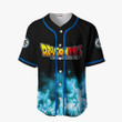 Goku Super Saiyan Blue Baseball Jersey Shirts