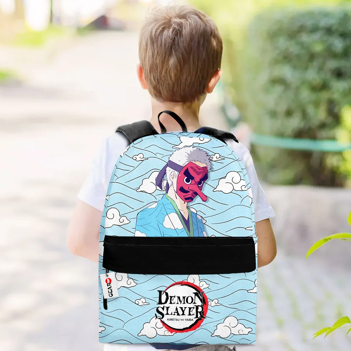 Sakonji Urokodaki Backpack Custom Kimetsu Anime Bag