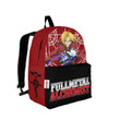 Edward Elric Backpack Custom Anime Fullmetal Alchemist Bag For Fans