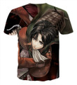 Attack On Titan Naive Eren Yeager Fan Art Vibrant Cool T-shirt