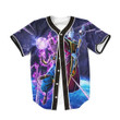Dragon Ball Super Lord Beerus And Whis Blue Baseball Jersey
