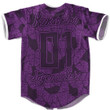 Demon Slayer Kokushibo Purple Baseball Shirt