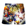 Dragon Ball Goku Kid Super Saiyan Fan Art Theme Casual Wear Shorts