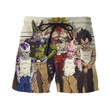 Usual Suspects Dragon Ball Z Villains Wanted Vintage 3D Shorts