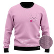 Dragon Ball Z Happy Majin Buu Face Pink Ugly Sweatshirt