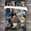 Death Note Anime Characters Artwork Design Bedding Set
