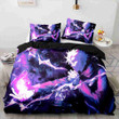 Jujutsu Kaisen Satoru Gojo Awesome Fan Art Purple Bedding Set