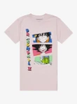 3D Anime Dragon Ball Trio Pink Panel Custom Fandom Unisex Tshirt