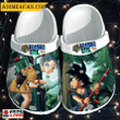Goku And Buma Dragon Ball Z  Clog Shoes - Discover Comfort And Style Clog Shoes With Funny