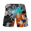 Goku Blue Short Pants Custom Manga Anime Merch NTT1503 VA308092