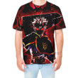 3D Anime Black Clover Asta Devil Fighter Custom Fandom T-Shirt