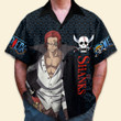 3D Anime One Piece Shanks Fighter Custom Fandom Hawaiian Shirt