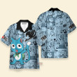 3D Anime Fairy Tail Happy Custom Fandom Hawaiian Shirt VA308331