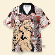 3D Anime Jujutsu Kaisen Sukuna Ryoumen Custom Fandom Hawaiian Shirt