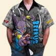 3D Anime Dragon Ball Beerus Custom Fandom Hawaiian Shirt VA311177