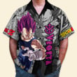 3D Anime Dragon Ball Vegeta Ultra Ego Custom Fandom Hawaiian Shirt VA306078