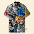 3D Anime Dragon Ball Gogeta Custom Fandom Hawaiian Shirt