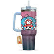 Custom Name Anime One Piece Tony Tony Chopper V2 - Personalized 40oz Tumbler Cup