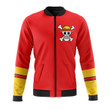 Luffy Straw Hat One Piece Casual Bomber Jacket