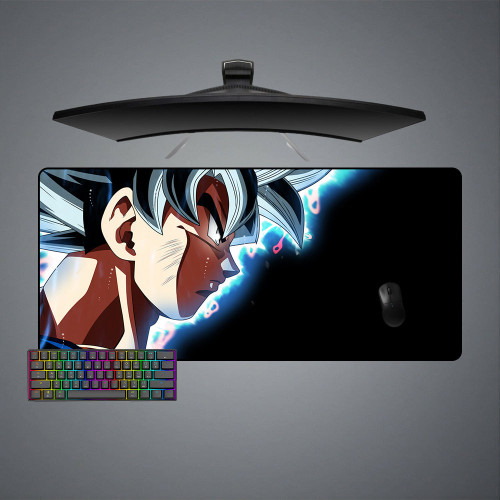 Dragon Ball Goku Left Side Design M-XXL Size Gaming Mouse Pad, Computer Desk Mat