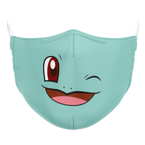Squirtle Pokemon Face Mask
